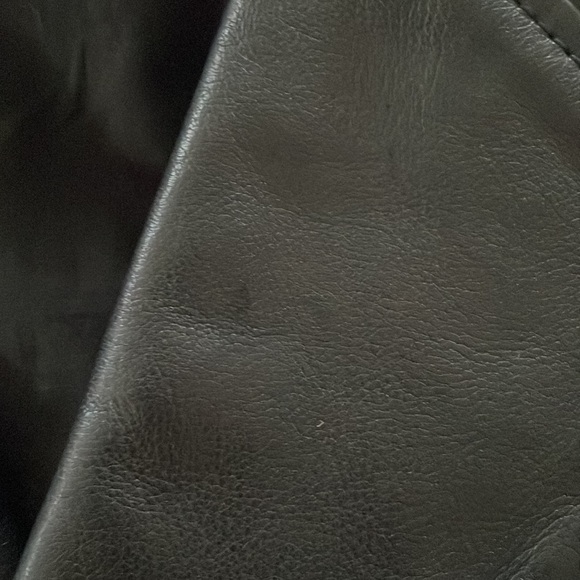 NWOT JOE'S JEANS LEATHER MOTO BIKER ZIP JACKET Sz M - Picture 14 of 14